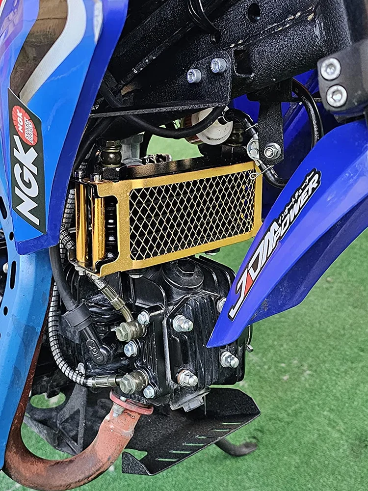 AliExpress NONE Universal Oil Cooler Bracket Radiator Support Aluminum Engine Mounting Stand Kit For Motorcycle Pit Dirt Bike ATV