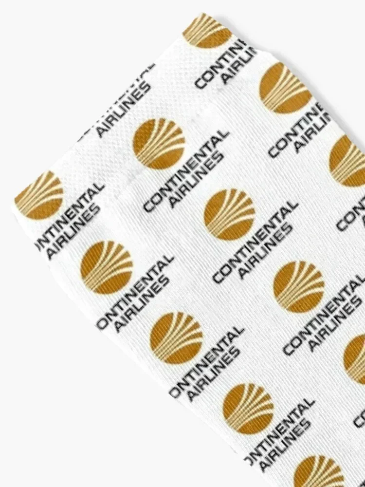 Continental Airlines - Vintage Logo Socks Toe sports Crossfit Running crazy Socks Woman Men's