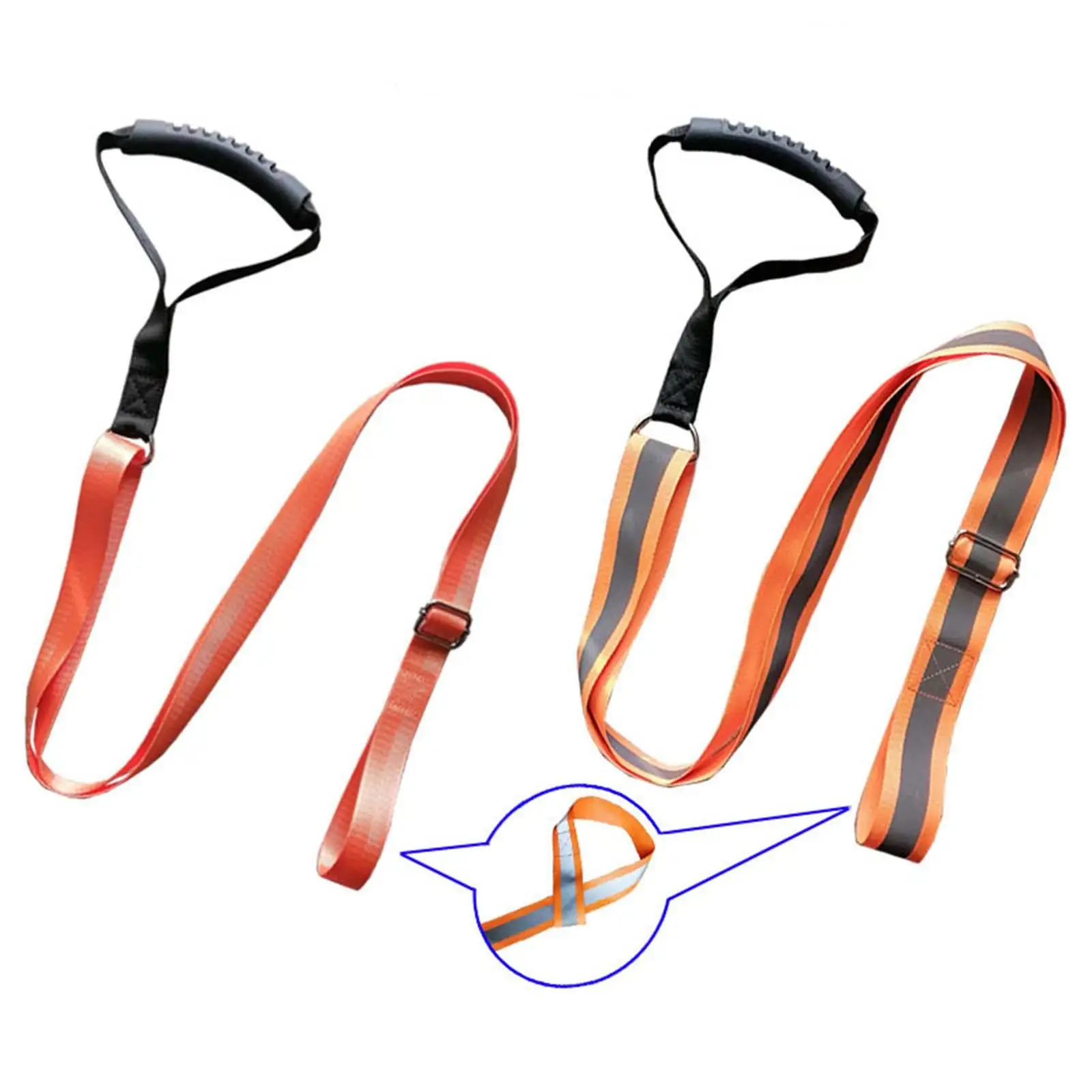 5xDeer Drag and Harness Deer Drag Sled المعدات الخارجية لـ Elk Farm Antelope M