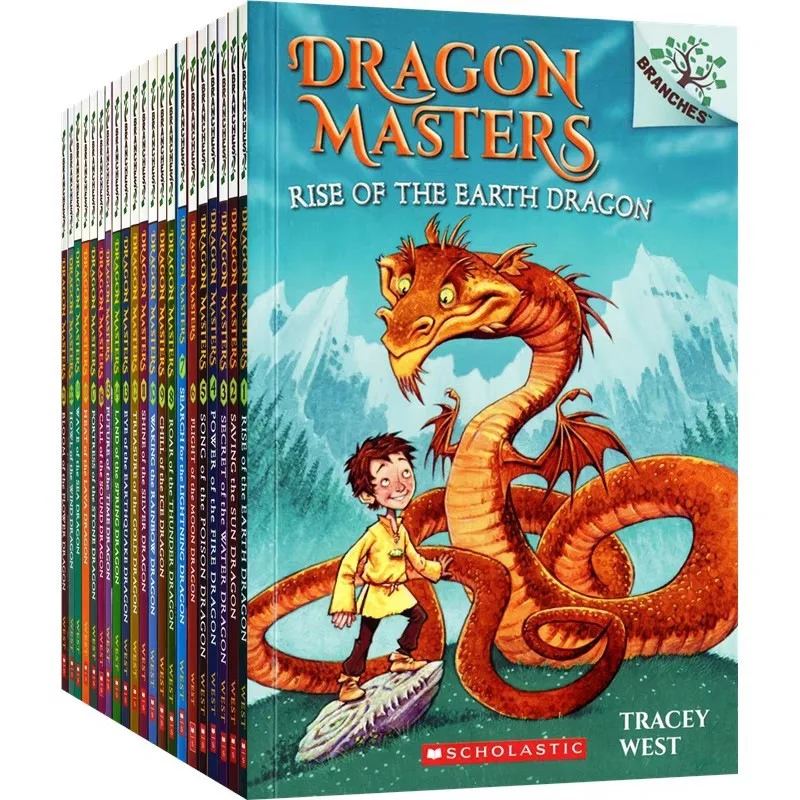 

27 Volumes of Dragon Taming Master English Children's Bridge Chapters Extracurricular Reading Materials