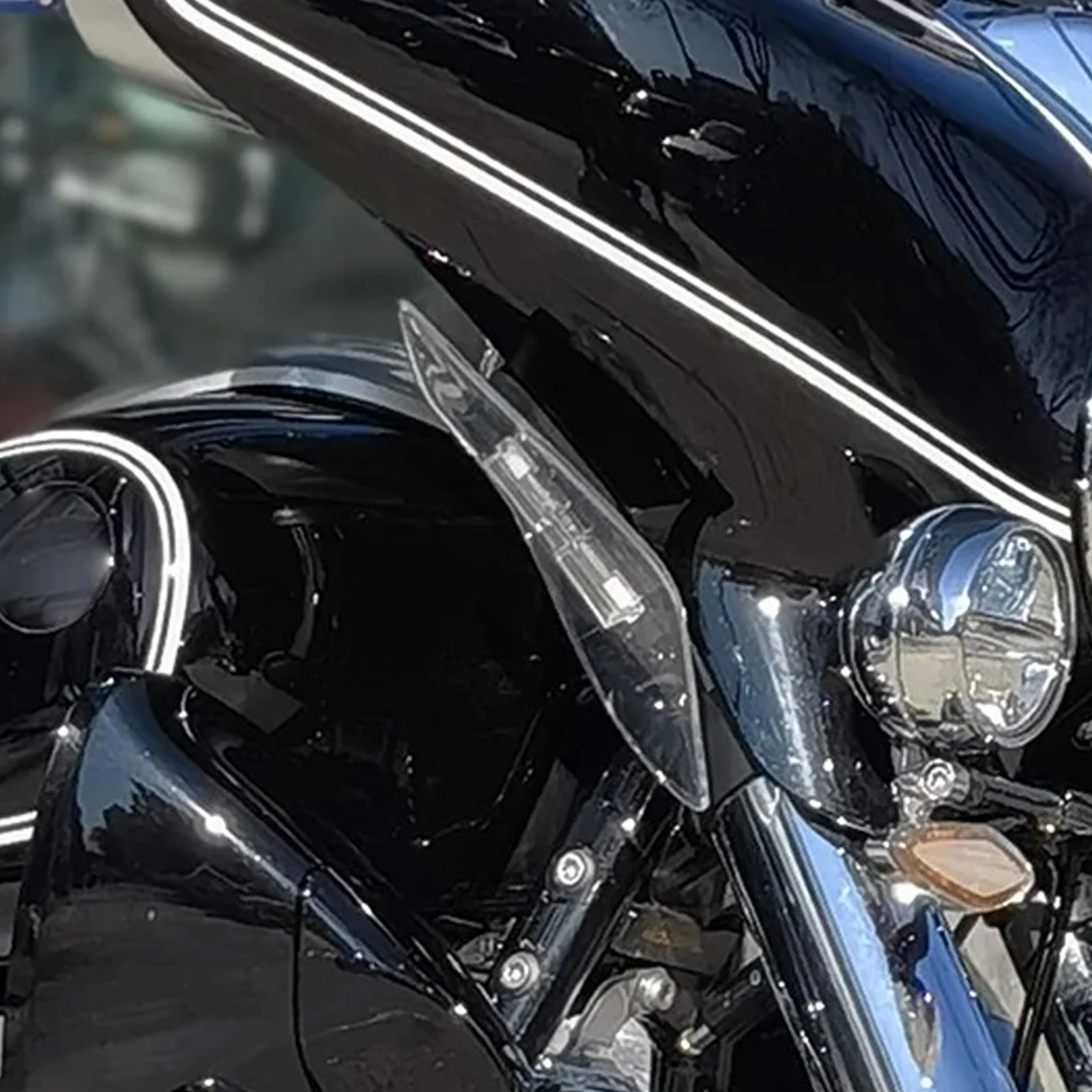 Fits For BMW R18B/R18 Transcontinental R18B Bagger 2021-2024 Motorcycle Wind Deflector Leg Protector Side Fairing Windshield