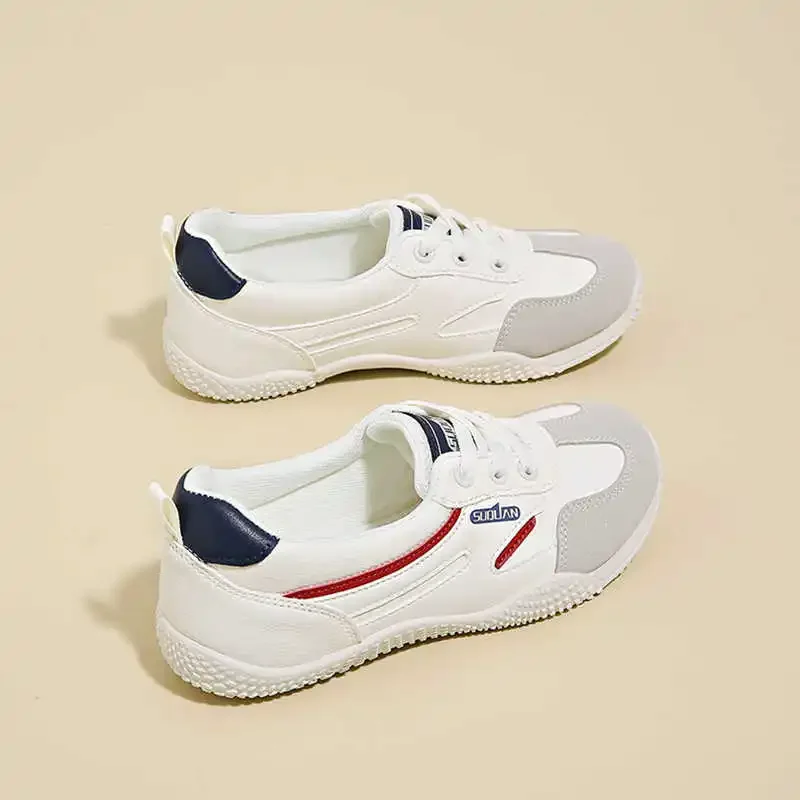 

Летняя женская обувь на плоской подошве со шнуровкой, повседневные женские ботинки, кроссовки 43, светло-голубые спортивные модели, модные кроссовки