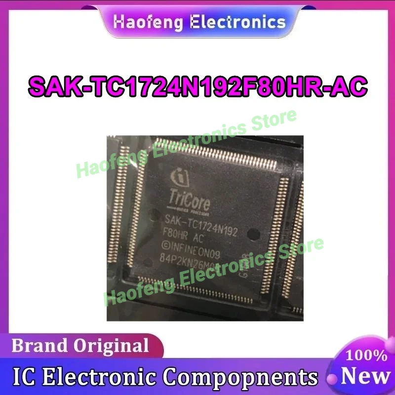 

SAK-TC1724N192F80HR-AC SAK-TC1724N192-F80HR AC SAK-TC1724N192 F80HR AC LQFP144 Автомобильные чипы процессора SAKTC1724N192F80HLAC