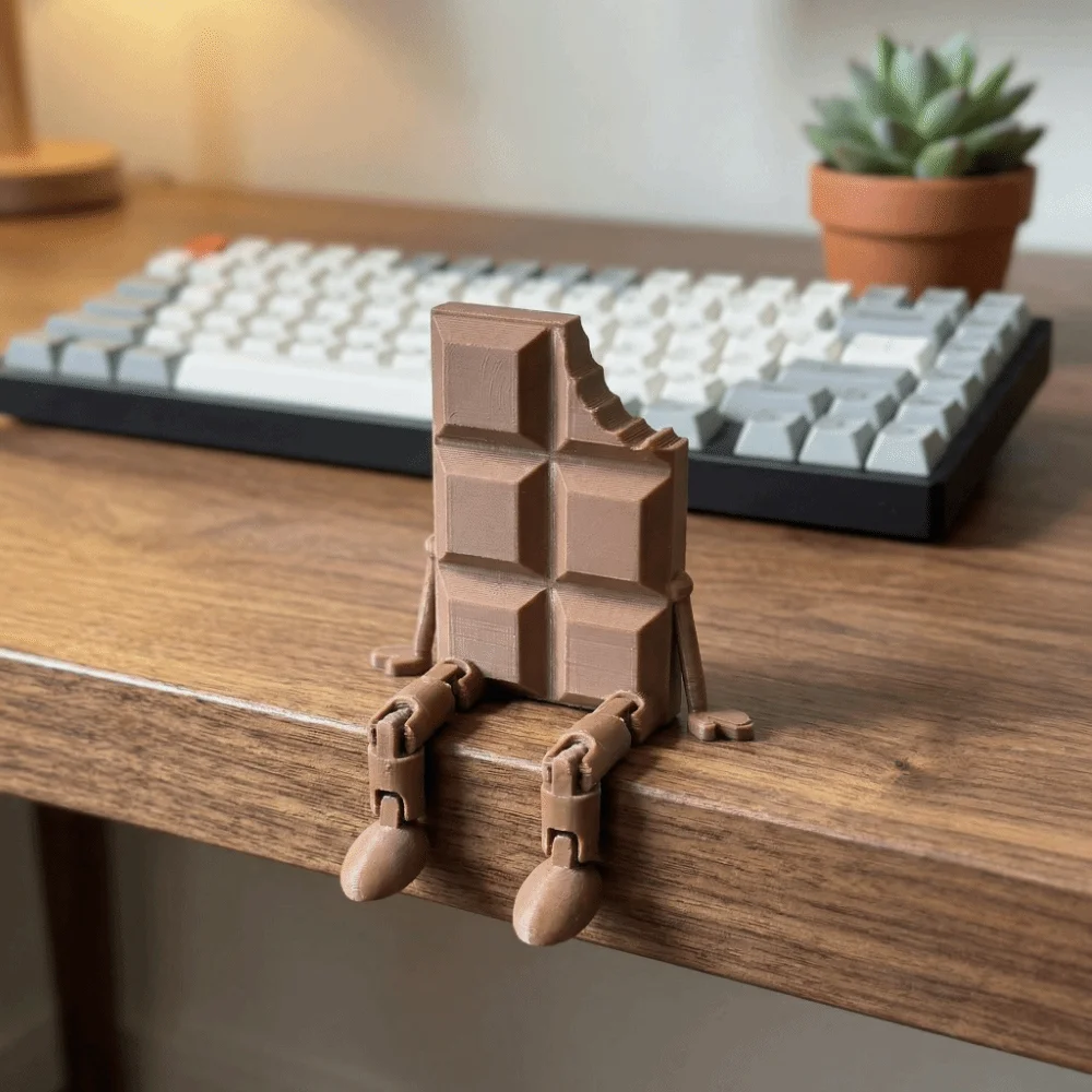 Creative 3D Print Coffee Bean Ornaments Multi Functional Funny Chocolate Ornament Model Sculpture Home Decorations Coffee Shop