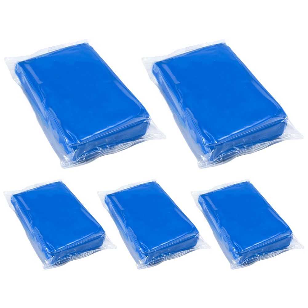 5/10/15pcs Vehicle Detailing Magic Cleaning Mud Blue Car Cleaning Clay Bar Car Magic Clay Bar Auto Detailing Cleaner Washing Mud