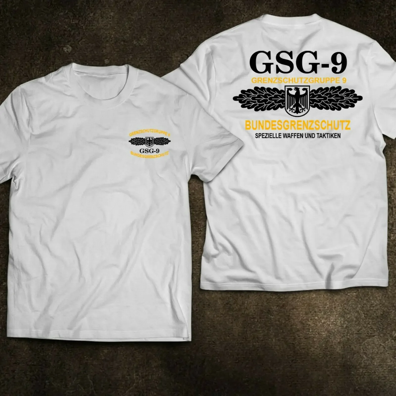 Bundeswehr GSG-9 Counter Terrorism Special Forces T-Shirt 100% Cotton O-Neck Summer Short Sleeve Casual Mens T-shirt Size S-3XL image 3