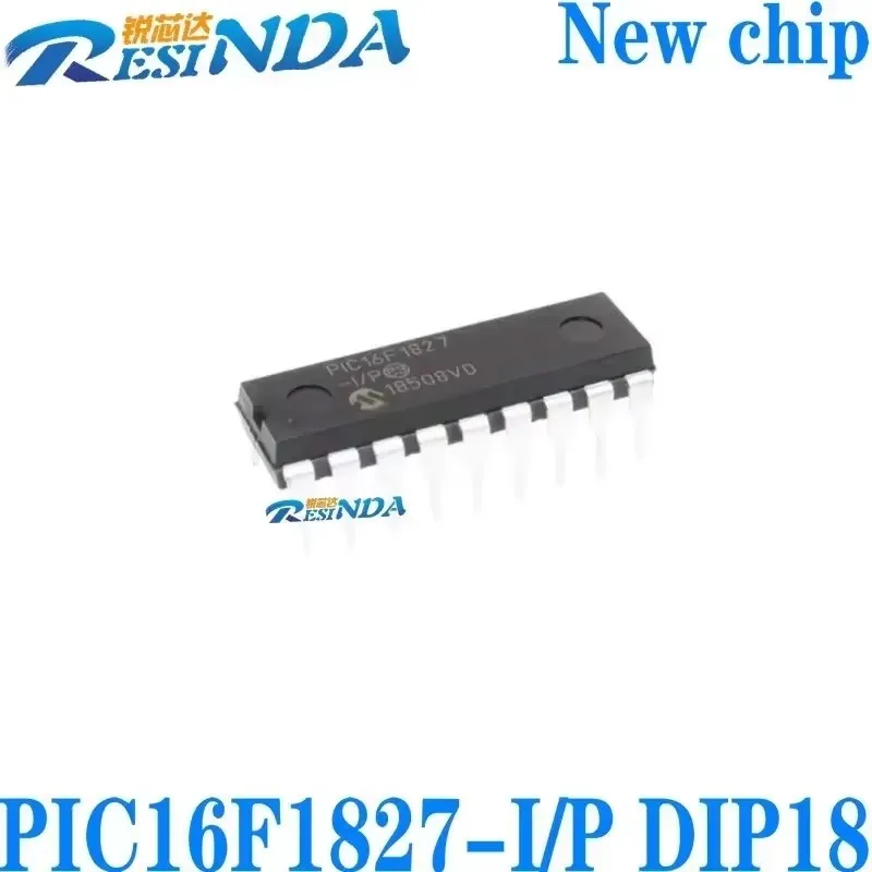 PIC16F1827-I/P DIP18 Chip baru 100% Baru dan Asli