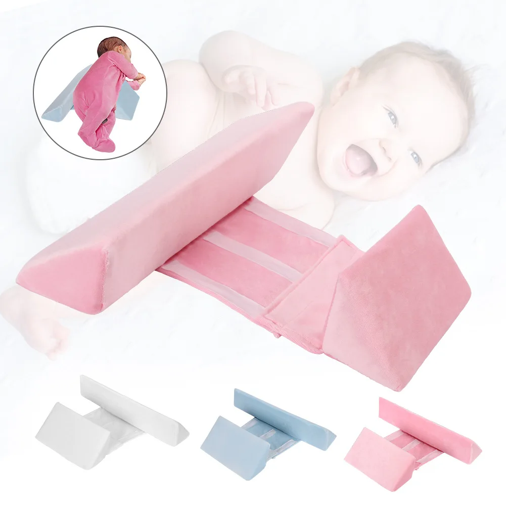 travesseiro-de-dormir-lateral-triangular-para-recem-nascidos-travesseiro-modelador-de-postura-de-dormir-anti-rolo-para-bebes-veludo-confortavel-destacavel-e-lavavel