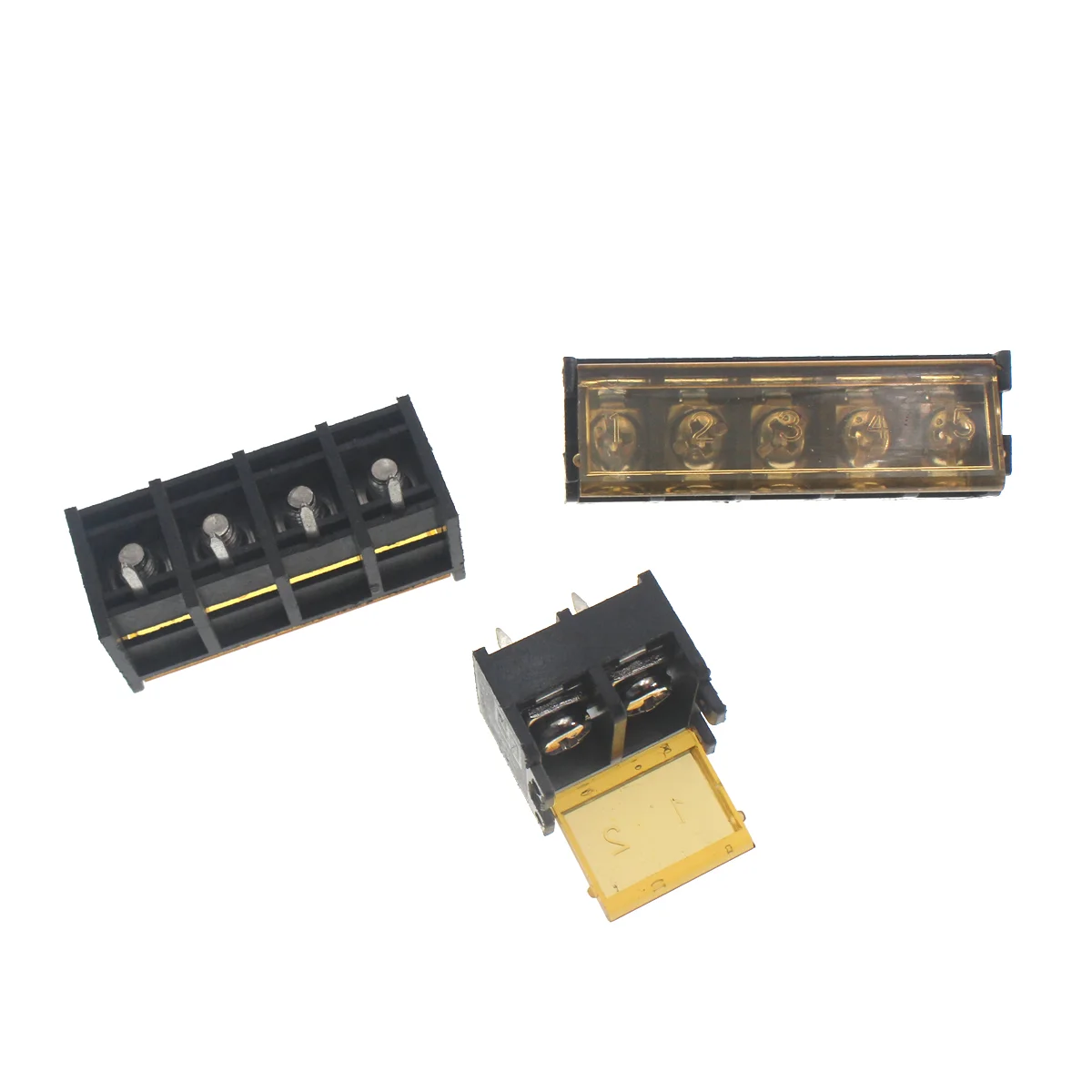 10/5PCS HB9500 8500 7.622P 3P 4P 5P 6P 8P PCB Morsettiera A Vite Connettore HB-9500 300V 30A Coperchio Barriera Terminale 9.5MM Passo