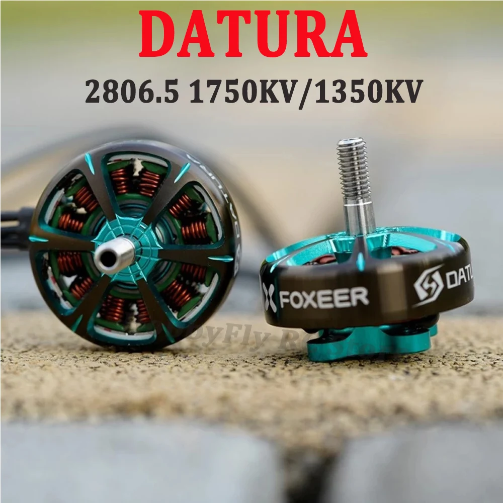 Foxeer Datura 2806.5 1750KV 1350KV 4-6S Brushless Motor for FPV Freestyle Long Range LR 6 LR7 Drones DIY Parts