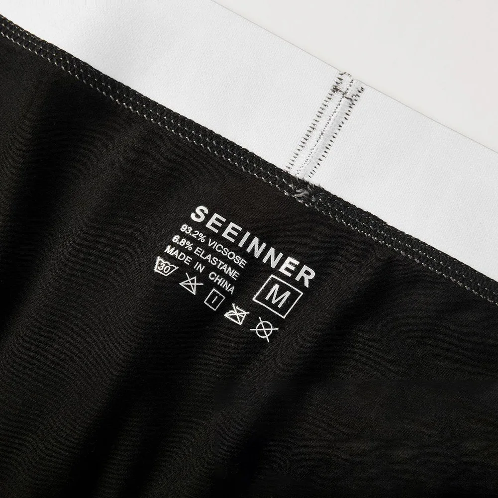 

Men's Stretch Cotton Boxer Briefs Breathable Underpants with Pouch Design Comfortable Fit for Active Lifestyle