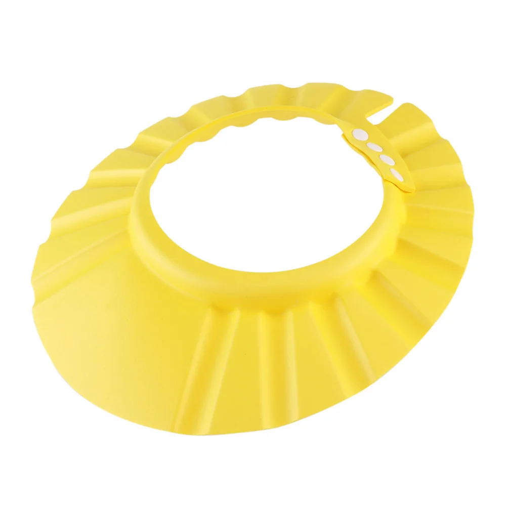 

6Pcs Baby Shower Cap Adjustable Bath Shampoo Shield for Infant Child 3 Months to 6 Years Soft Elastic Waterproof Ear Protection