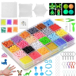 DIY leuchtende handgemachte magische Wasser perlen Nachfüllen Perlen Puzzles Kristall Set kreative Perlen DIY Kunst handwerk Spielzeug für Kinder Geschenk