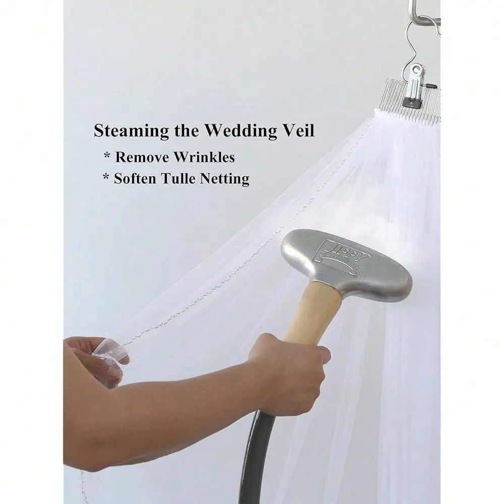 Tier 1 8 Ribbon Edge Bridal Wedding Veil