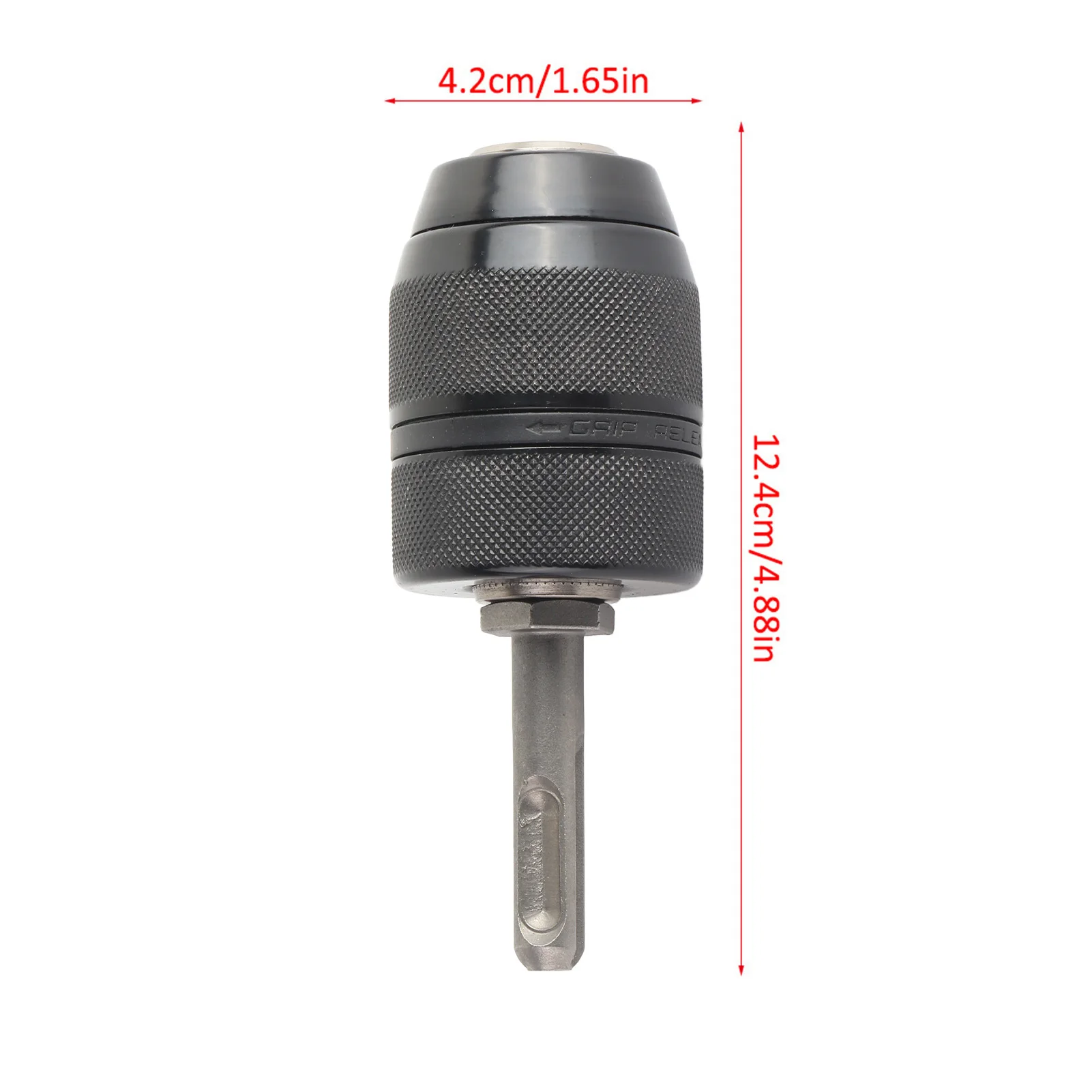 2‑13mm Capacity Metal Keyless Lathe Drill Chuck Converter with SDS Adapter Accessories