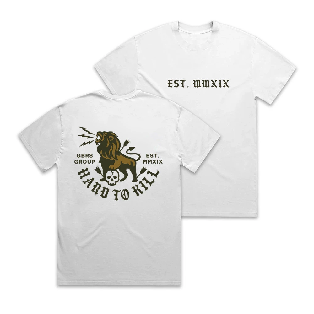 2026 Hot Sale Hardman Club Summer New Product - Roaring Lion Round-neck Short-Sleeved T-shirt