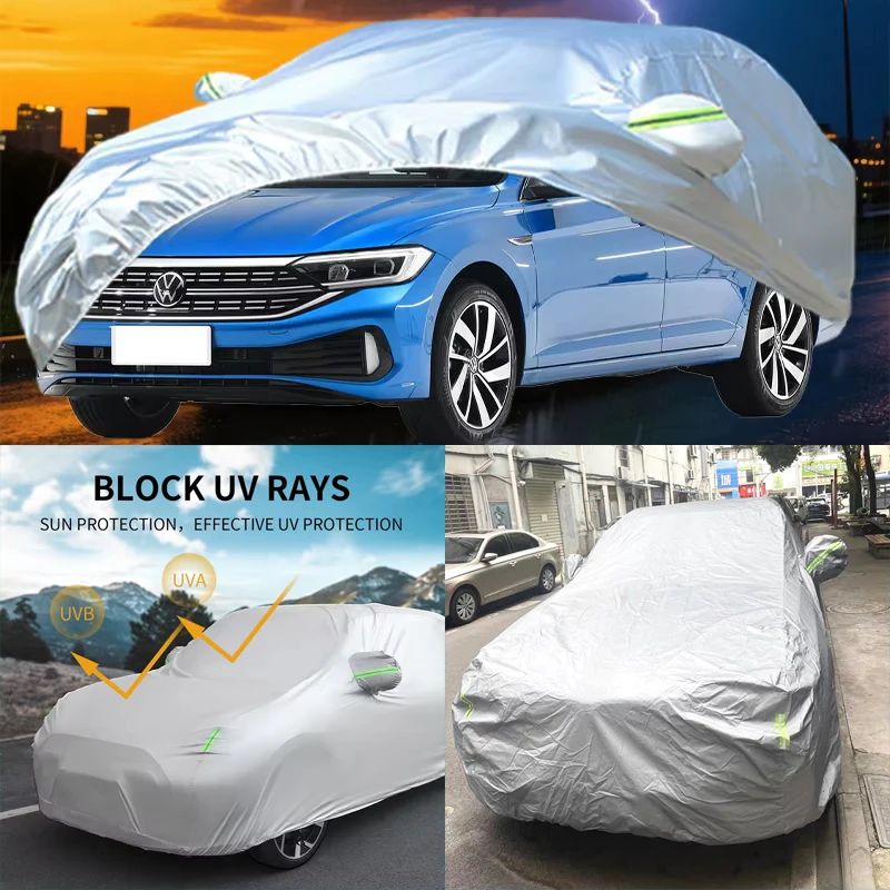 

Для Volkswagen Sagitar уличная защита полные автомобильные чехлы снежный чехол солнцезащитный козырек водостойкий пылезащитный внешние автомобильные аксессуары