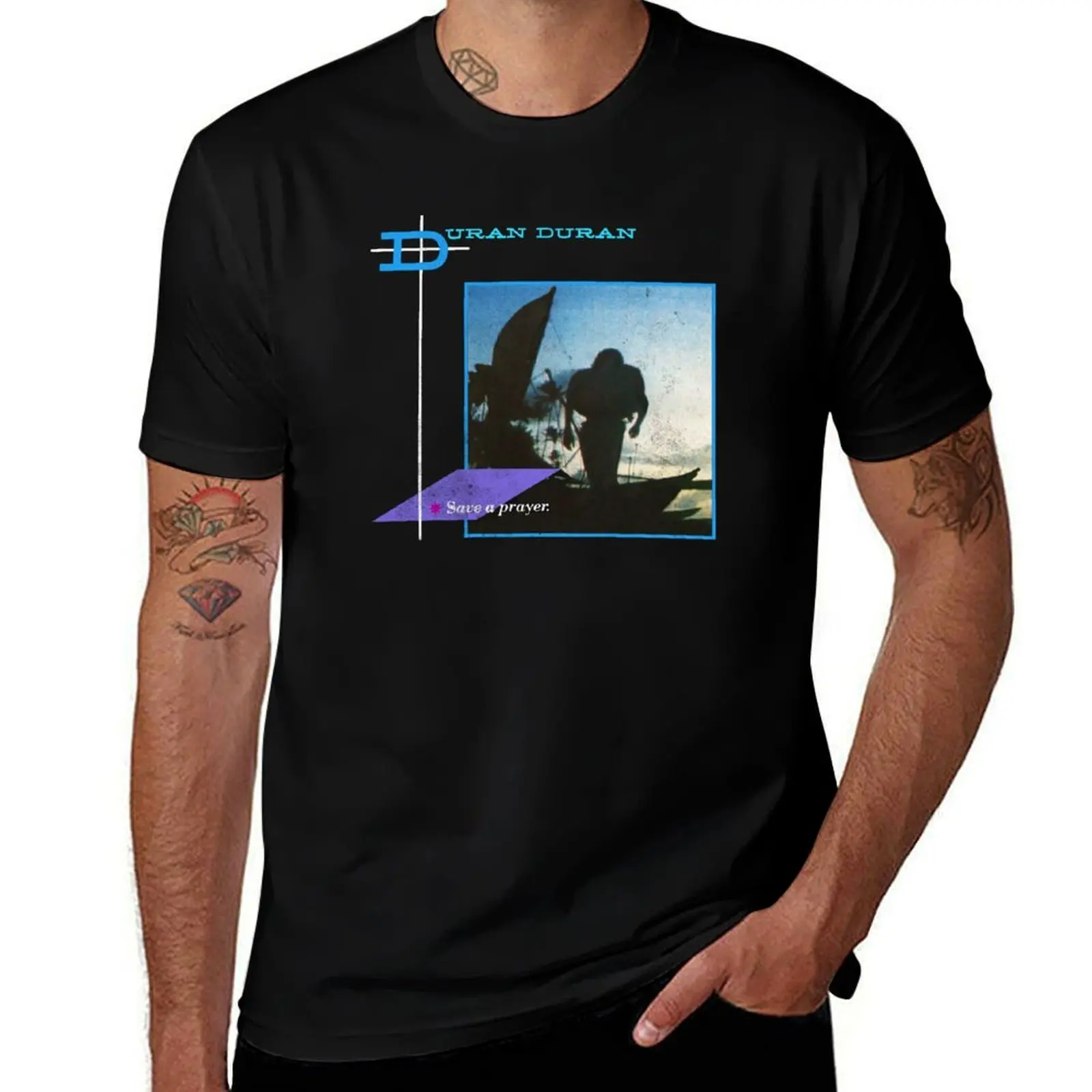 Duran Duran Save a Prayer T-Shirt Festival Short Sleeve T-Shirt