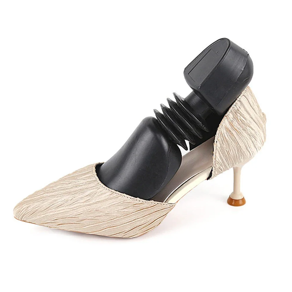 

Черное устройство для растяжки обуви, пластиковое регулируемое устройство, увеличивающее экспандер, фитинг, поддерживает стандартное масштабируемое устройство