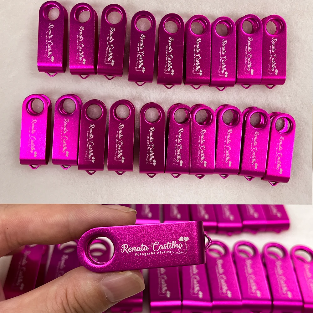 100PCS/LOT Free Custom Logo USB Flash Drive 4gb 8gb 16gb Business gift Memory Stick 32GB Creative Gift Pendrive 128MB 256MB