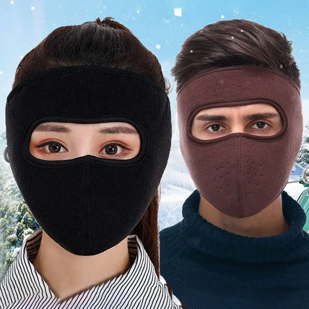 Fashion Winter Warm Warm Mask Windproof Cold-proof Mouth Cover Fleece Earmuffs Outdoor Cycling