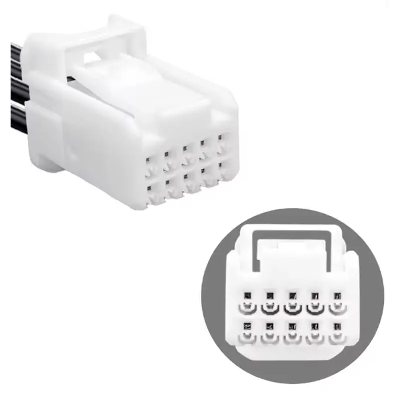 A33K-Dashcam Power Adapter For Toyota Corolla RAV4 Highlander Tacoma 4Runner Sienna Lexus NX RX- Mangoal Design Plug And