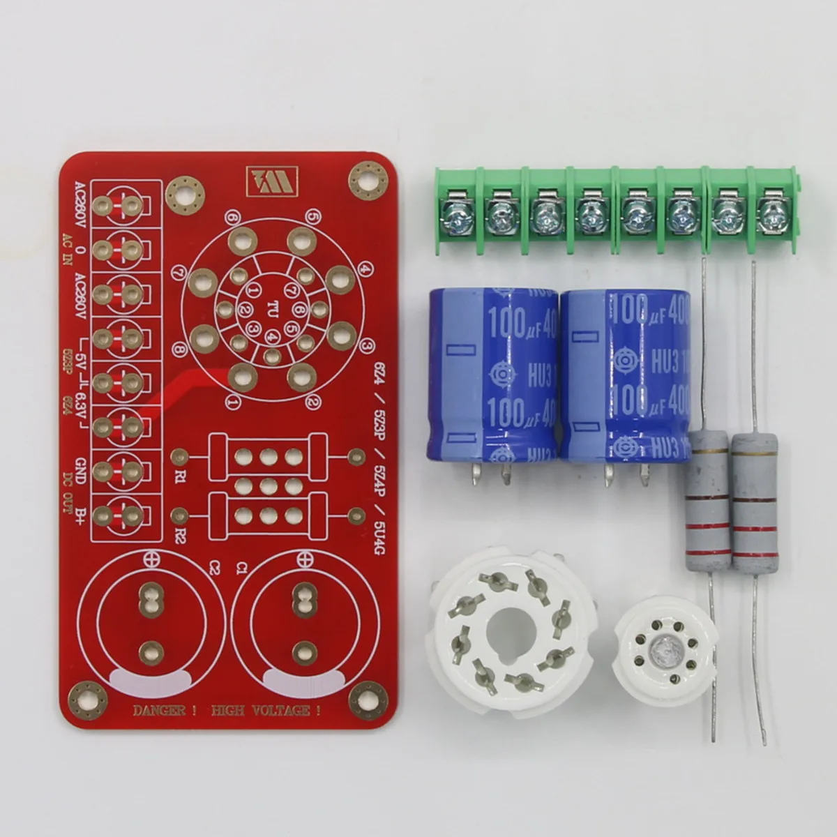 WZ-TU Ống CHỈNH LƯU Cung Cấp Điện Ban Bộ Phù Hợp Cho 6Z4/5Z3P/5Z4P/5AR4 Ống Đa Chức Năng