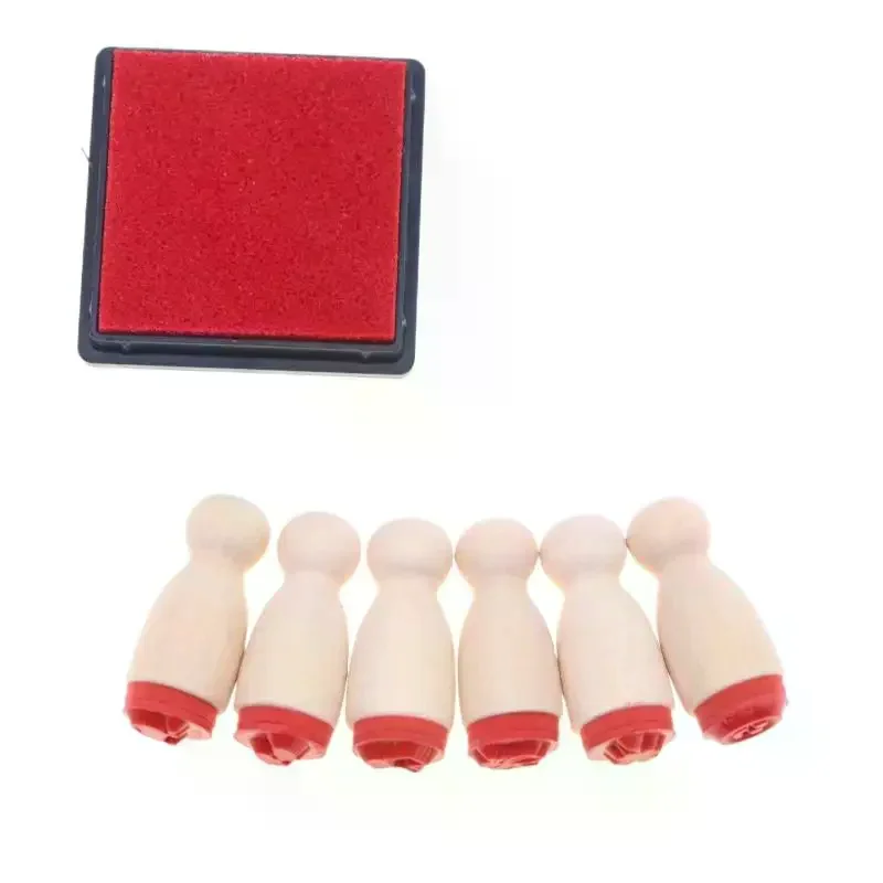 7 pezzi di casa delle bambole in miniatura mini legno creativo registro sigillo modello accessori per mobili per la decorazione della casa delle bambole bambini giochi di imitazione giocattoli