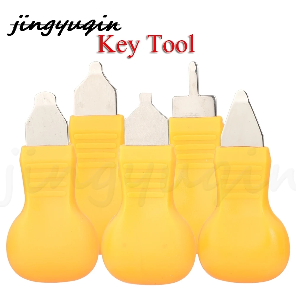 jingyuqin Random Color Car Remote Control Repair Tool Kit Locksmith Tools Car Remote Control Case Disassembling Tool