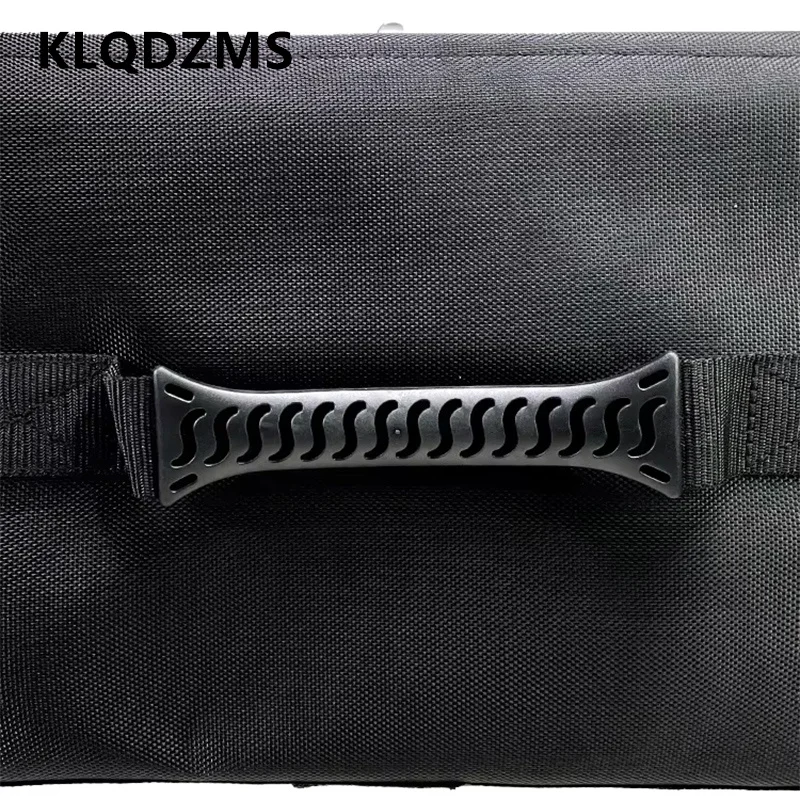 KLQDZMS High-quality Oxford Trolley Case Large-capacity Beauty Toolbox Makeup Case Ladies with Wheels Rollers Makeup Luggage