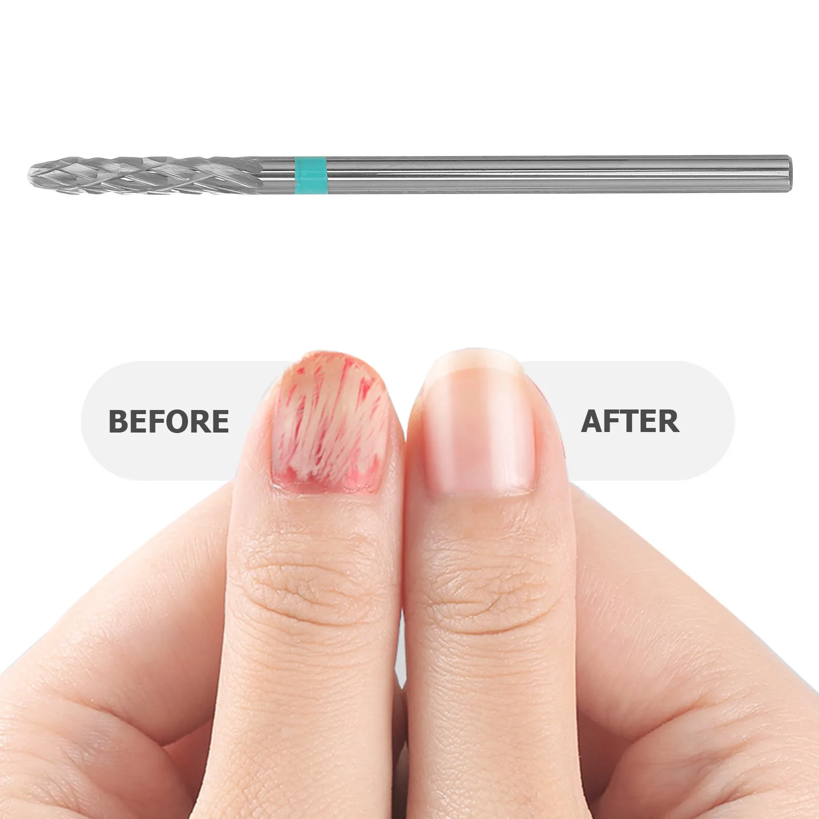

Tungsten Steel Grinding Head Nail Drill Bit Metal Durable Nail Art Polishing Tool Manicure Drill Bits for Acrylic Nails