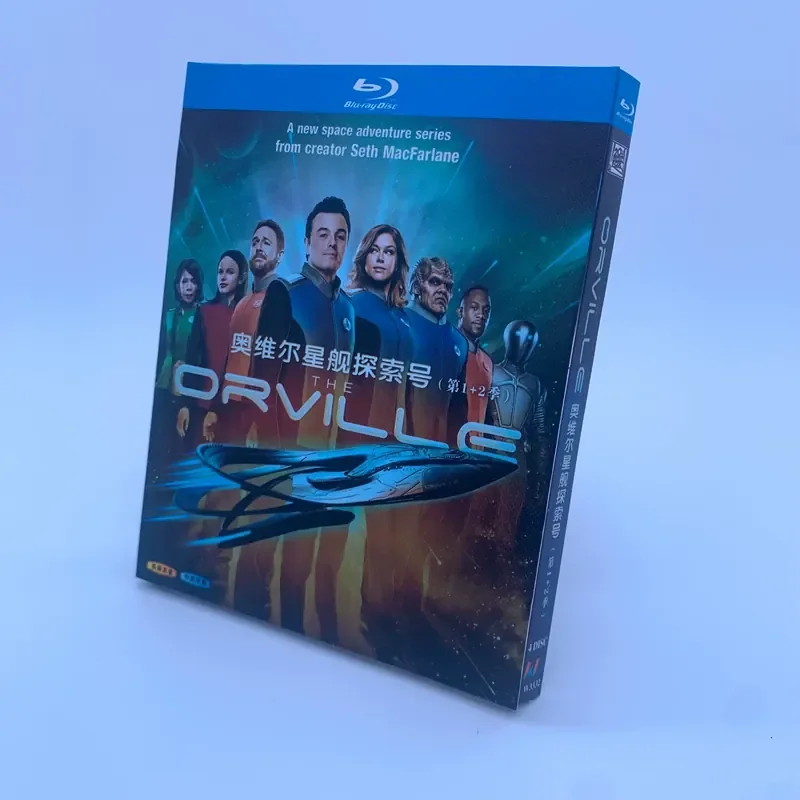 

BD Blu-ray American TV Series The Orville Starship Discovery Seasons 1-3 The Orville Complete 6-Disc Box