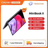 CHUWI MiniBook X Laptop Tablet 2 In 1 Intel N150 CPU 10.51\