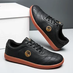 Black Gold Chinese Kung Fu Martial Arts Performance Shoes White Spring Men Women Karate & Taekwondo Training Shoes 996-1