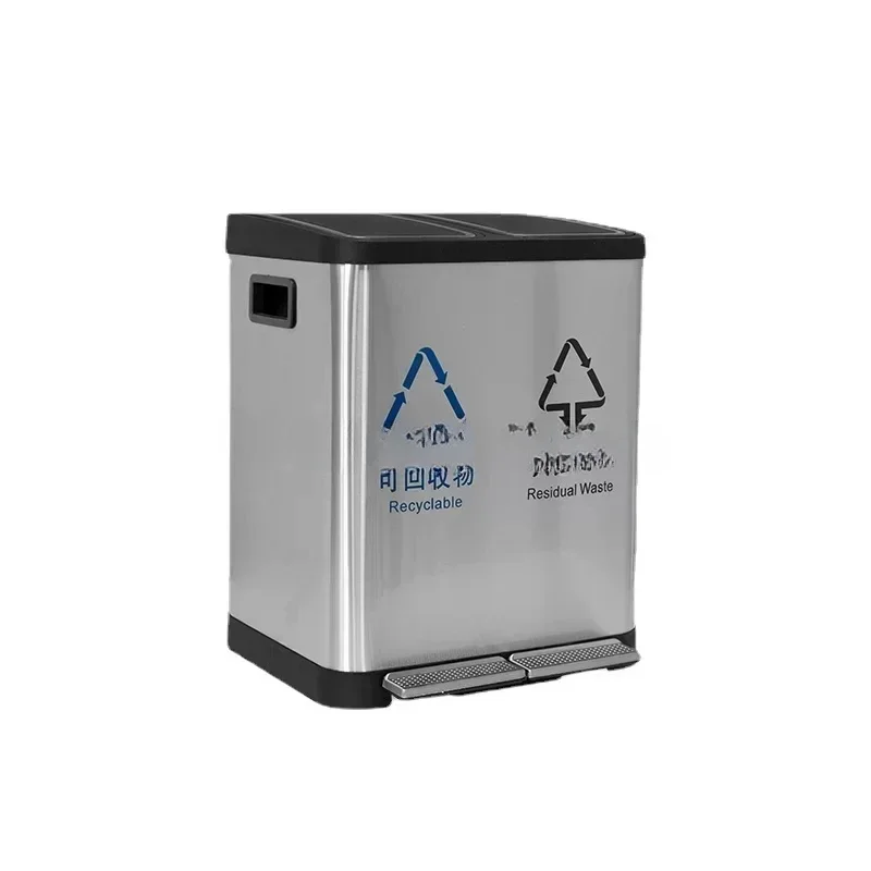 

Сортировка баков, элегантный мусорный бак, прямоугольная мусорная корзина, роскошный отель, мусорный бак, портативная педаль, умные инструменты