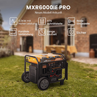 MAXPEEDINGRODS 5500W Inverter Generator 5.5KW 230V Petrol Start Generators Portable Power Generator for RV