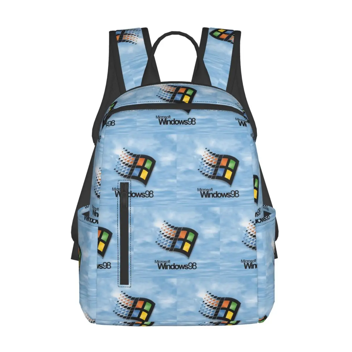 

Рюкзак для ноутбука Windows 98 Start Screen, вместительный, для детей, школьный рюкзак, сумка через плечо для мужчин и женщин