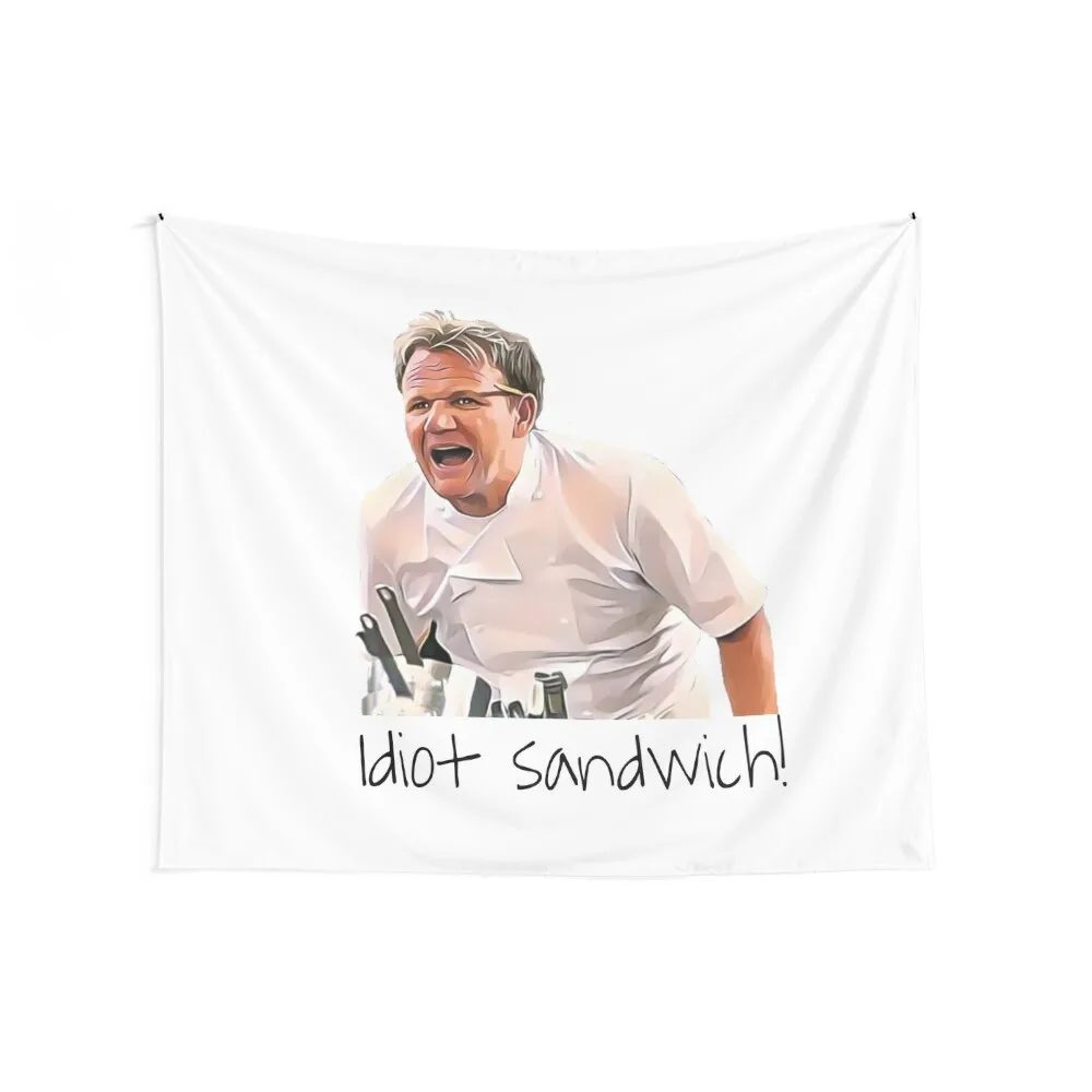 Gordon Ramsay idiot sandwich Tapestry Aesthetic Room Decorations Tapete For The Wall Wall Deco Tapestry