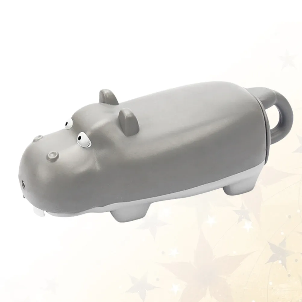 

Bright Color Large Capacity Hippopotamus Draw and Push Water Shooter Kids Water Soaker Summer Beach Pool Outdoor Use