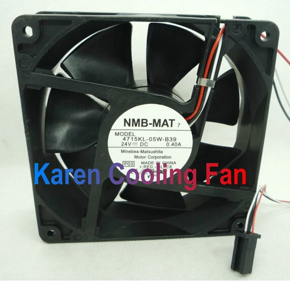 12cm 4715KL-05W-B39 P50 p03 12038 24v 0.4a  4715KL-05W-B30 cooling fan 120*120*38MM 4715KL-05W-B40