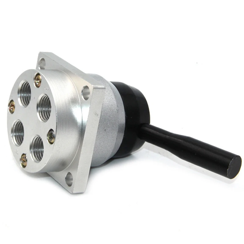 [A93Z!】 3 Position 4 Way G1/4 Inch Dia Pneumatic Hand Lever Valve K34R6-8D Manual Directional Valve Mechanical Control Valve