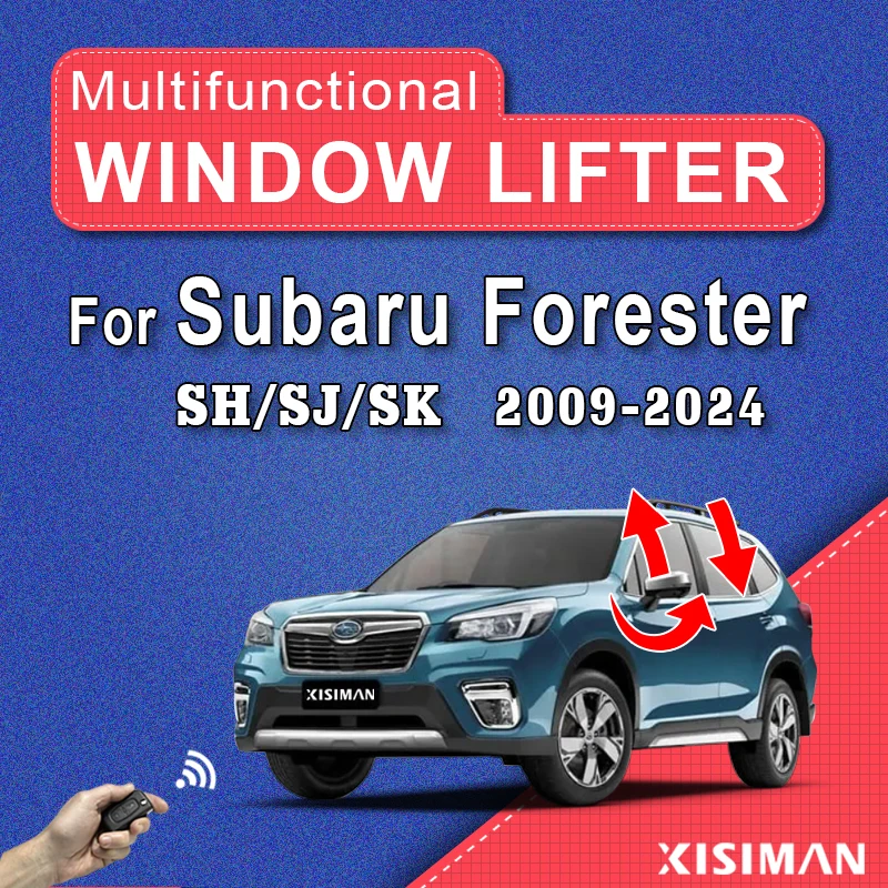 

Для Subaru Forester автомобильный стеклоподъемник и боковое зеркало, система складывания, оригинальный оконный доводчик, аксессуары для автомобильной сигнализации