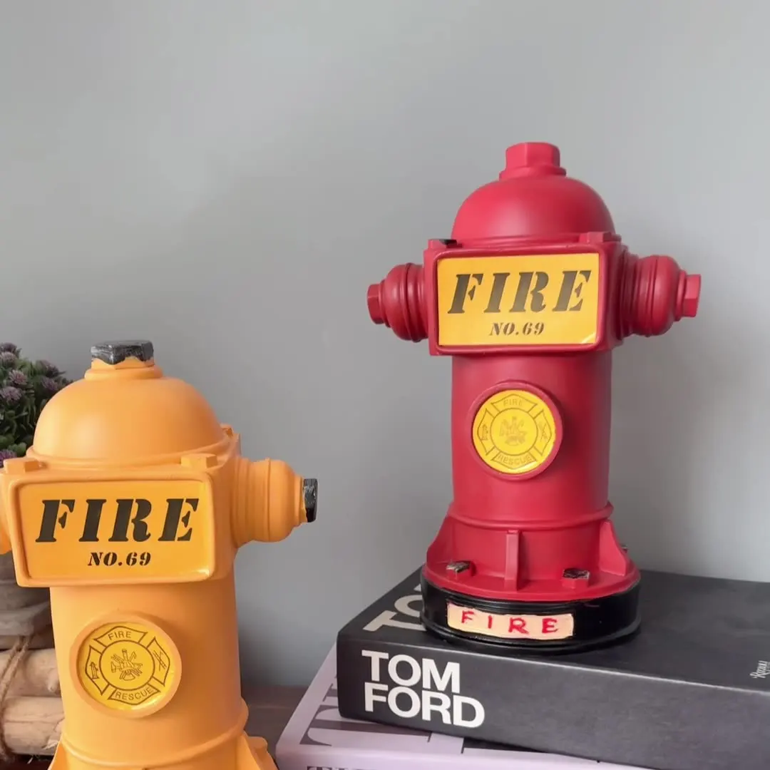 

Vintage American British Industrial Style Fire Hydrant Home Decor Creative Prop Bar Display Ornament