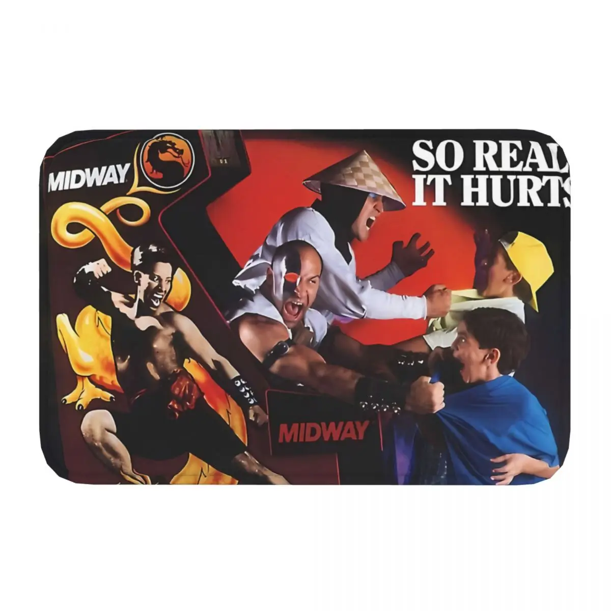 Limited Edition Mortal Kombat Non-slip Doormat Carpet Bath Kitchen Mat Welcome Home Decorative