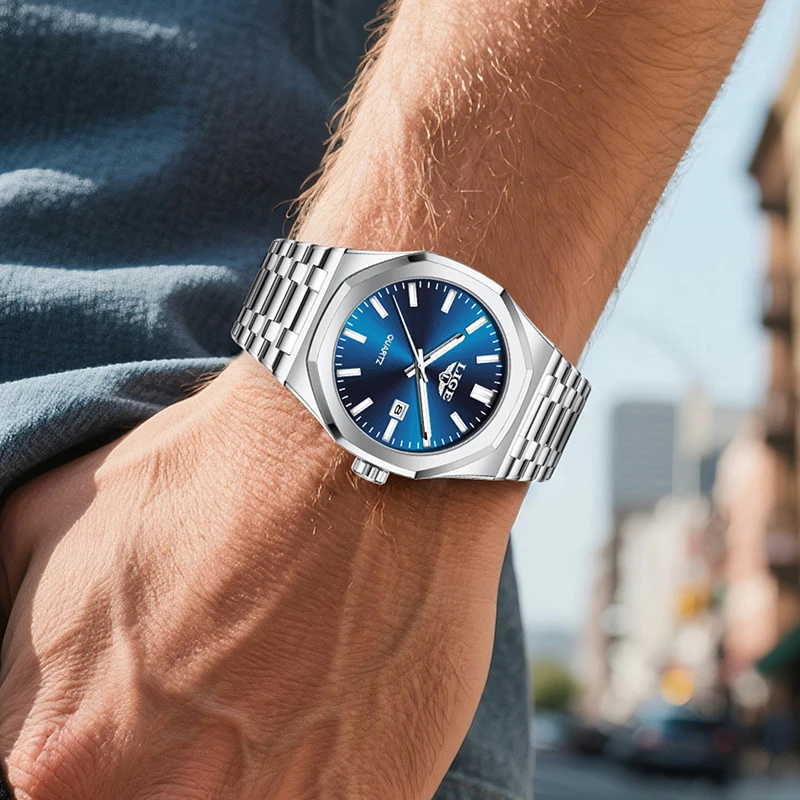 Relogo Masculino LIGE Business Watch Men Outdoor Sports Waterproof Luminous Man Wristwatch Top Brand Luxury Men's Quartz Watches