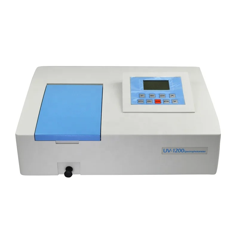 UV-1200 Good Performance Cheap Single Beam 2nm 4nm Spectrometer UV visible spectrophotometer