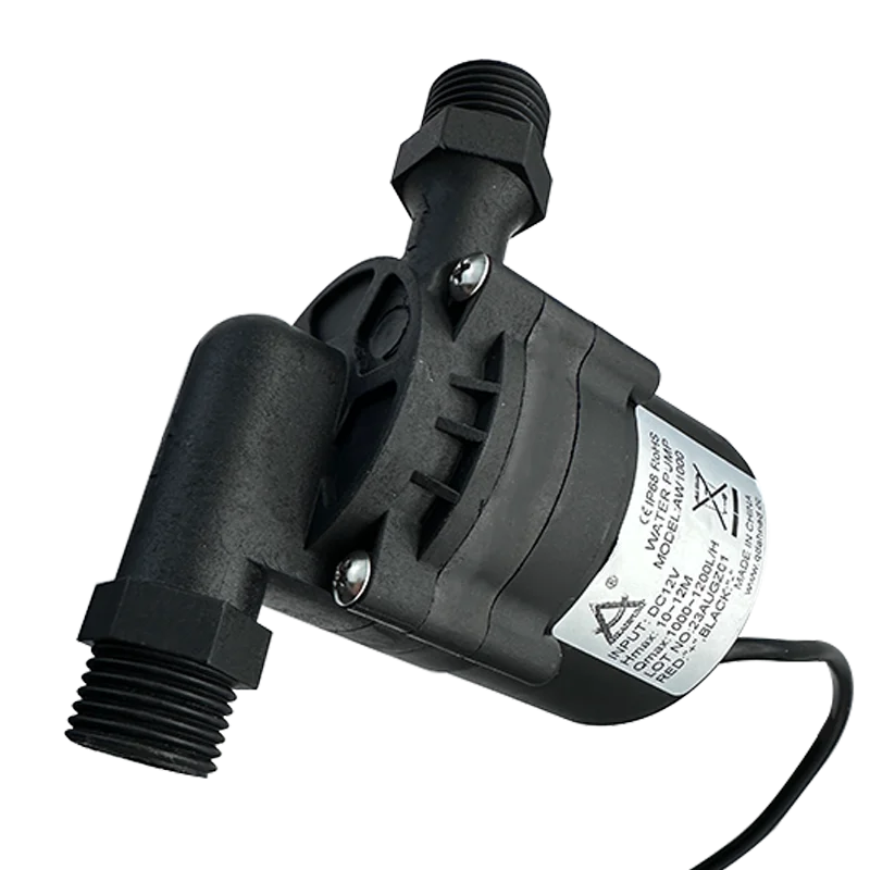 Imagem -04 - Aquecedor de Água Solar Portátil Máquina de Lavar Roupa Chuveiro Impulsionador sem Escova dc 12v 1000l h Cerâmica Eixo Bomba Ip68