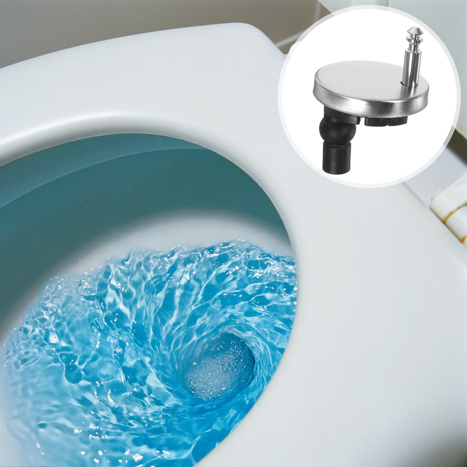 

Stainless Steel PP Toilet Seat Fixing Screws Hinge Bolts Replacement Fittings Universal Home Use Easy Install