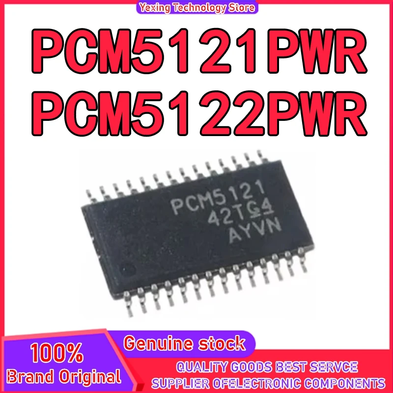 10PCS PCM5121PWR PCM5122PWR PCM5121 PCM5122 sop-28 100% Neue Original auf lager