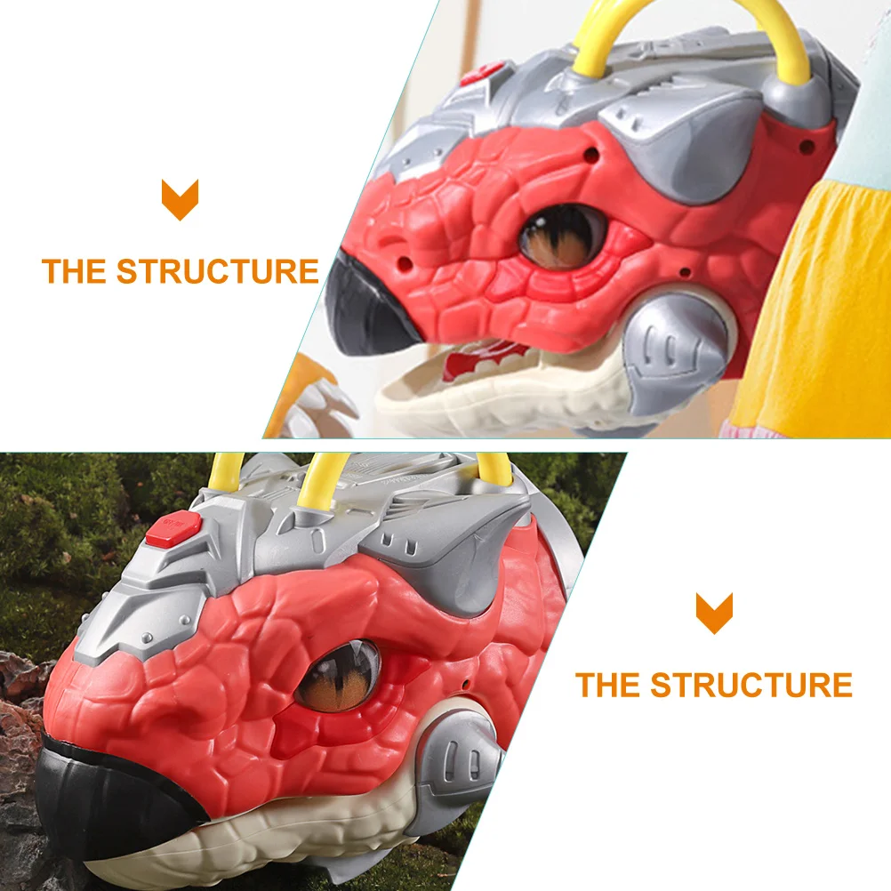 

Dinosaur Hand Puppet Baby Toy for Story Telling Movable Sound Light Puppets Plastic Kids Toddler